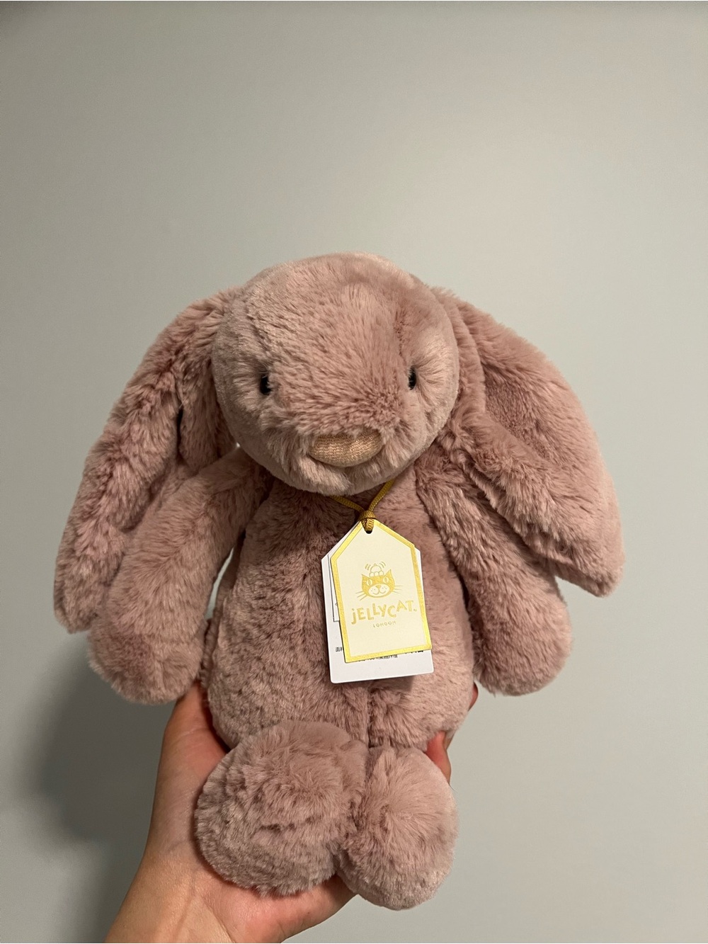 Jellycat Bashful Luxe Bunny Rosa BNWT